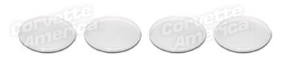 Gauge Lenses. Small Gauges 4 Piece Set 53-58
