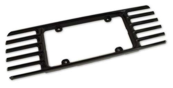 License Frame. Phantom Black Gloss 97-04