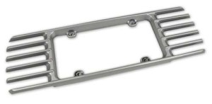 License Frame. Phantom Silver 97-04
