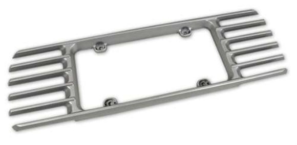 License Frame. Phantom Silver 97-04