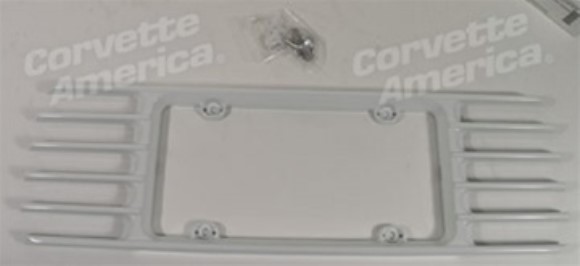License Frame. Phantom Arctic White 97-00
