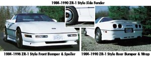 Front Bumper. ZR1 Style 84-90