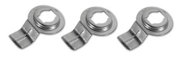 Rear Compartment Unit Door Pulls. Metal 3 Piece Set 78-79