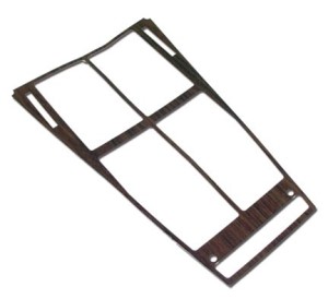Shift Console Insert. Woodgrain W/O Air Conditioning 72-76