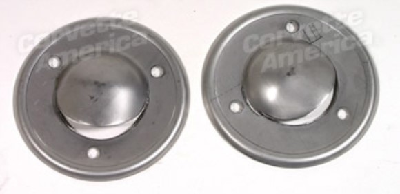 Rear Vent Drain Hose Shields. Convertible Stainless Steel 68-70