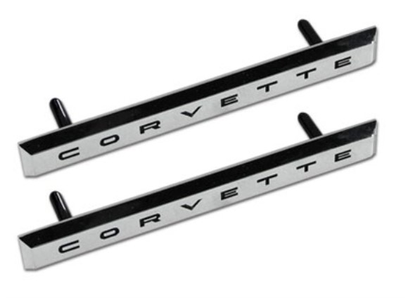 Emblems. Front Fender -Corvette- 61