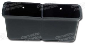Seat Belt Pocket. Shoulder Belt - Black 66-68