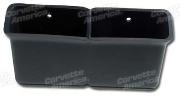 Seat Belt Pocket. Shoulder Belt - Black 66-68