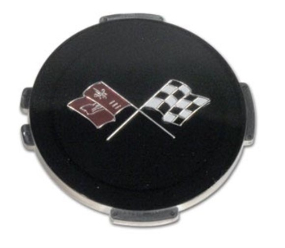 Emblem. Finned Wheel Cover 68-74