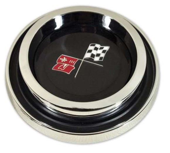 Emblem Assembly. Finned Wheel Cover 68-74