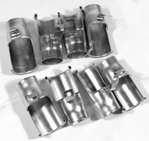 Spark Plug Shields. Big Block 8 Piece Set 65-66