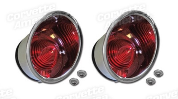 Taillight Assemblies. Outer LH & RH 61-62