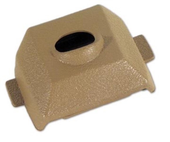 Inside Mirror Bracket Cover. Medium Saddle 73-75
