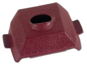 Inside Mirror Bracket Cover. Oxblood 73-75