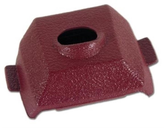 Inside Mirror Bracket Cover. Oxblood 73-75