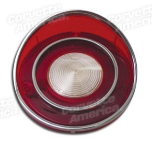 Backup Light Lens. Cone Center 71E 70-71