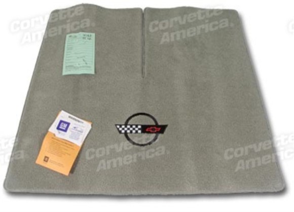 Cargo Mat. Gray W/Black Applique Coupe 91-96