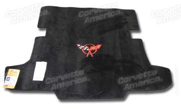 Cargo Mat. Black W/Red Applique Coupe 97-04