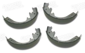 Brake Shoes. Axle Set 53-62 Front, 63-64 Rear 53-64