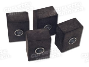 Rear Bumper Center Mount Blocks & Bushings. 56-57