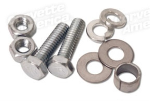 Rear License -T- Bracket Bolt & Spacer Mounting Kit. 56-60