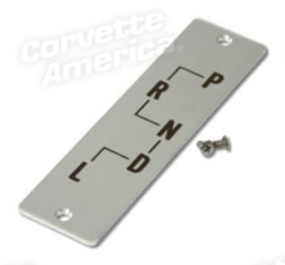 Shift Indicator Plate. Automatic W/Screws 62