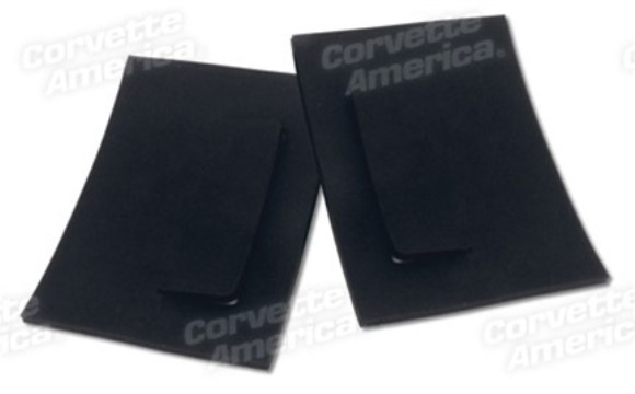 Rear Bumper Brace To Body Seals. 53-57