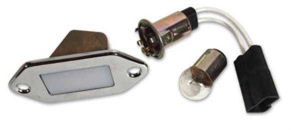 Courtesy Light Assembly. W/Socket & Wire 58-62