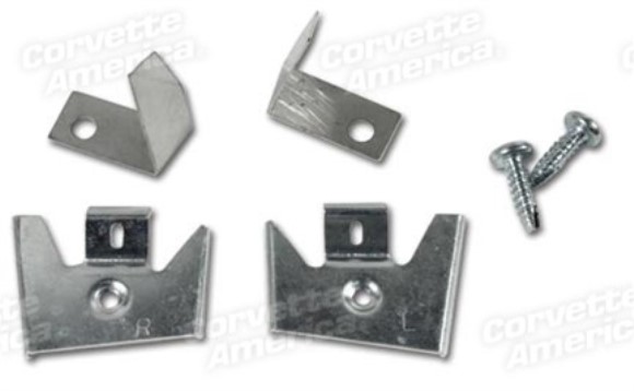 Door End Cap Mount & Weatherstrip Retainer. 58E 56-58