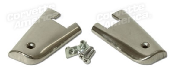 Door End Caps. W/Screws & Nuts 61-62