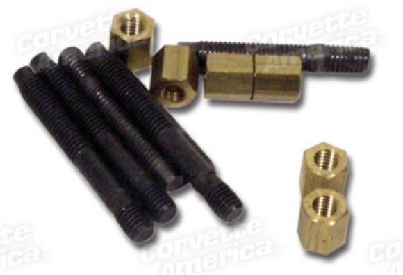 Exhaust Manifold Studs. W/Nuts 18 Piece 57-78