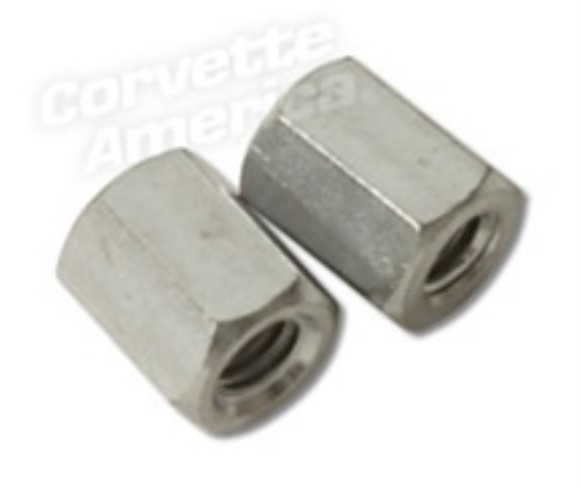 Hardtop Receiver Nuts. 2 Piece Set 56-60