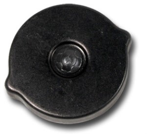 Oil Filler Tube Cap. 327 Black 66-68