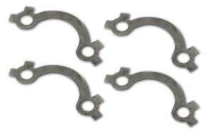 Exhaust Manifold Lock Set. 327 Stainless Steel 64-65