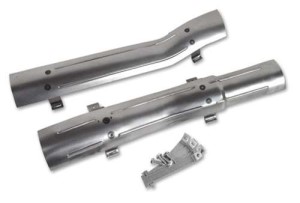 Exhaust Heat Shields. W/Straps 2.5 Inch 63