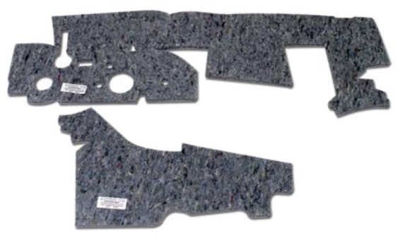 Dash Sound Deadener. Upper 63-67