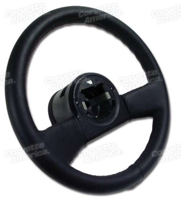 Steering Wheel. Black Refurbished 86-89