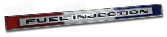 Emblems. Front Fender Fuel Injection 65