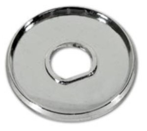 Radio Knob Chrome Bezel. 59-60