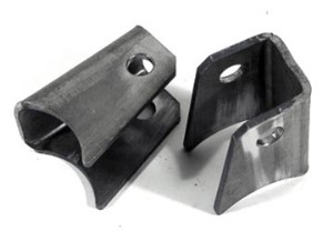 Rear Strut Rod Brackets. On Rear End Housing 59-62