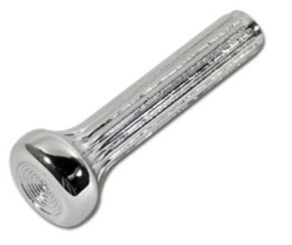 Vent Outlet Chrome Knob. 68-71