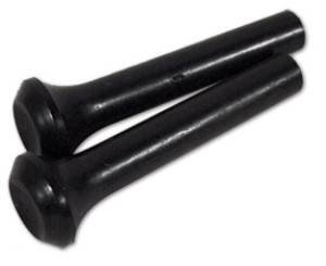 Vent Outlet Black Knob. 2/pk 72-77