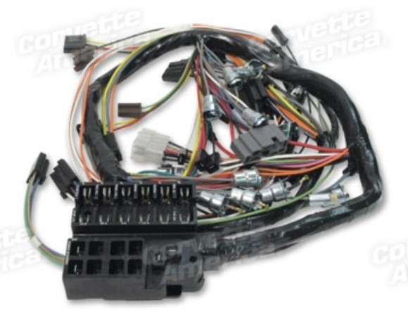 Harness. Dash W/O Backup Lamps 63