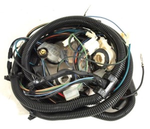 Harness. Front Lamp W/Digital Radio & Oil Temperature Gauge 81