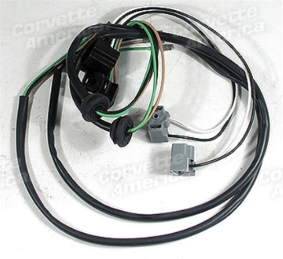 Harness. Headlight Bucket Extensions 2 Piece 58-62