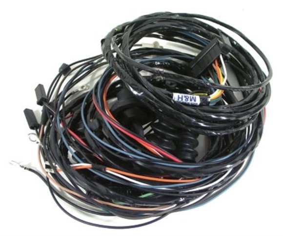 Harness. Rear Includes Fiber Optics 69