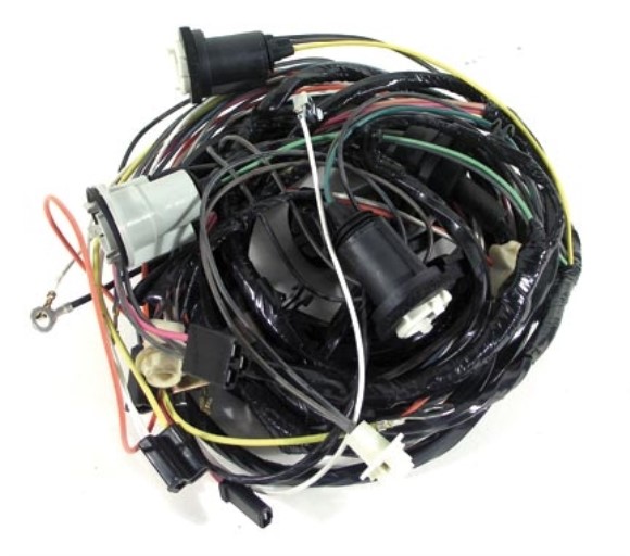 Harness. Rear 75 Late W/O Seat Belt Interlock 75-76