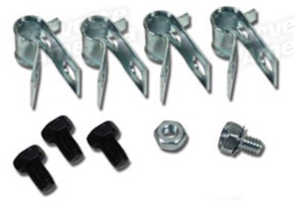 Park Brake Cable Clamp. W/Screw Set 63