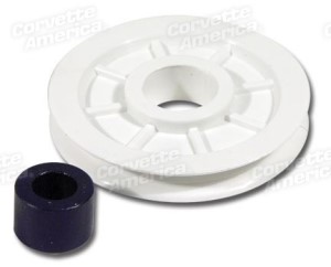Park Brake Cable Pulley & Bearing. 64-66
