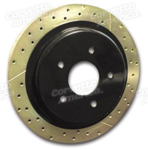 Brake Rotor Hub Covers - Black 4 Per Set 97-04